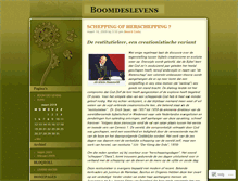 Tablet Screenshot of boomdeslevens.wordpress.com