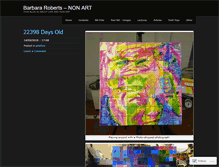 Tablet Screenshot of barbararoberts.wordpress.com