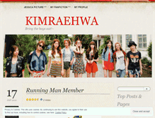Tablet Screenshot of kimraehwa.wordpress.com