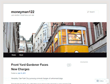 Tablet Screenshot of moneyman122.wordpress.com