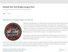 Tablet Screenshot of blognetballstarand.wordpress.com