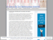 Tablet Screenshot of elcircodeloshermanostonetti.wordpress.com