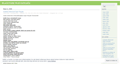 Desktop Screenshot of bloggturk.wordpress.com