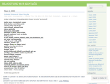 Tablet Screenshot of bloggturk.wordpress.com