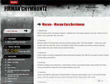 Tablet Screenshot of myfirman.wordpress.com