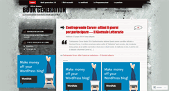 Desktop Screenshot of bookgeneration.wordpress.com
