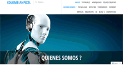 Desktop Screenshot of colombianpix3l.wordpress.com
