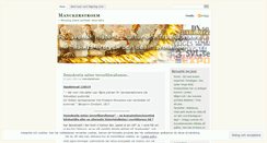 Desktop Screenshot of manckerstroem.wordpress.com