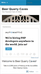 Mobile Screenshot of beerquarrycaves.wordpress.com