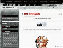 Tablet Screenshot of corsifisioterapia.wordpress.com