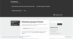 Desktop Screenshot of jasondemand.wordpress.com