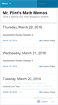 Mobile Screenshot of mrflint.wordpress.com