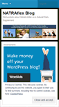 Mobile Screenshot of natraflex.wordpress.com