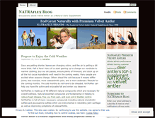 Tablet Screenshot of natraflex.wordpress.com