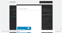 Desktop Screenshot of enbebook.wordpress.com