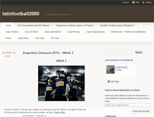 Tablet Screenshot of latinfootball2000.wordpress.com
