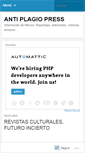 Mobile Screenshot of antiplagio.wordpress.com