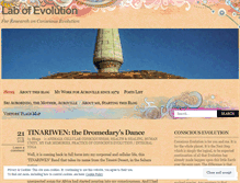 Tablet Screenshot of labofevolution.wordpress.com