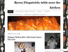 Tablet Screenshot of byronfitzpatrick.wordpress.com