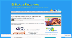 Desktop Screenshot of fisioathome.wordpress.com