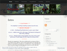 Tablet Screenshot of haloprints.wordpress.com
