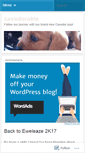 Mobile Screenshot of cavadorable.wordpress.com