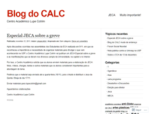 Tablet Screenshot of centroacademicolupecotrim.wordpress.com