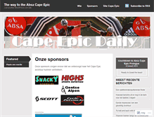 Tablet Screenshot of capeepic.wordpress.com