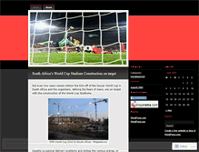 Tablet Screenshot of football4all.wordpress.com