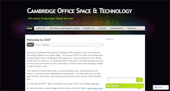 Desktop Screenshot of cost14a.wordpress.com