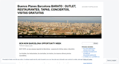 Desktop Screenshot of planesbaratosbarcelona.wordpress.com