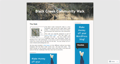 Desktop Screenshot of blackcreekwalk.wordpress.com