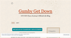 Desktop Screenshot of gumbygetdown.wordpress.com