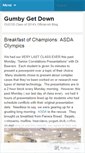 Mobile Screenshot of gumbygetdown.wordpress.com