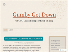 Tablet Screenshot of gumbygetdown.wordpress.com