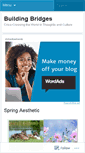 Mobile Screenshot of buildingbridgesworld.wordpress.com