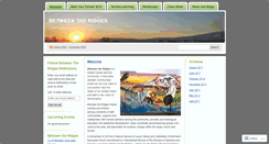 Desktop Screenshot of betweenridges.wordpress.com