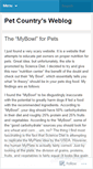 Mobile Screenshot of healthfoodpetstorenews.wordpress.com