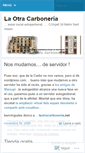 Mobile Screenshot of laotracarboneria.wordpress.com