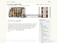 Tablet Screenshot of laotracarboneria.wordpress.com