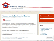 Tablet Screenshot of grameenamericaintro.wordpress.com