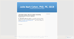 Desktop Screenshot of jmcphd.wordpress.com