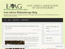 Tablet Screenshot of eaagblog.wordpress.com