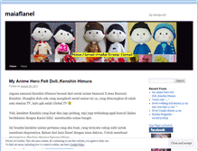 Tablet Screenshot of maiaflanel.wordpress.com