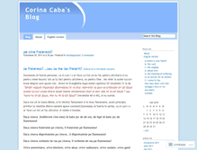 Tablet Screenshot of corinacaba.wordpress.com