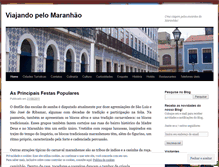 Tablet Screenshot of maranhaoturismo.wordpress.com