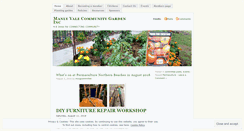 Desktop Screenshot of mvcommunitygarden.wordpress.com