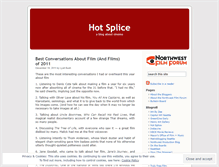 Tablet Screenshot of nwfilmforum.wordpress.com