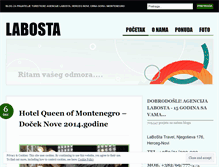 Tablet Screenshot of labosta.wordpress.com