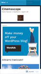 Mobile Screenshot of cinemascope85.wordpress.com